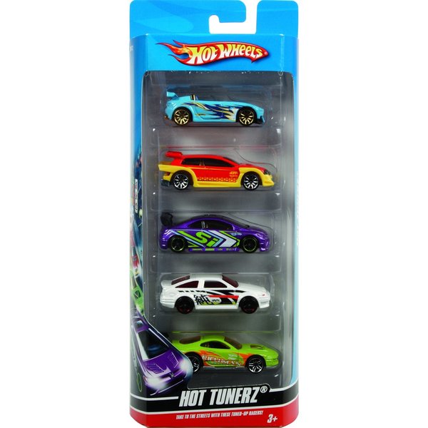 Hotwheels Hot Wheels Hot Tunerz Diecast Car Metal Multi-Colored 5 pc 1806